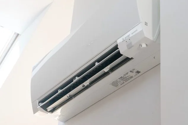 Wall-mounted ductless mini-split indoor unit